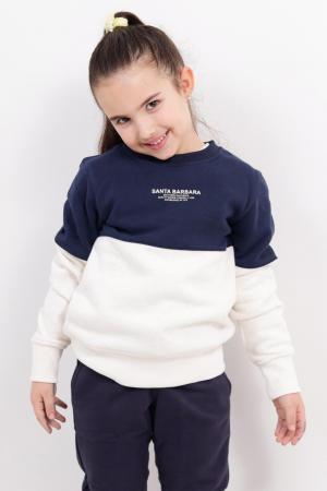 BUZO ALGODON CON  FELPA 2 COLORES INFANTIL
