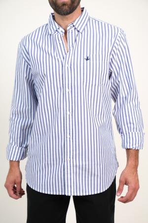CAMISA POPLIN RAYADA