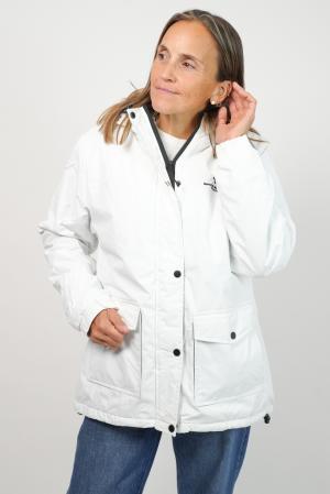 CAMPERA TASLON TECH PARKA MUJER