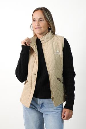 CHALECO CAPITONEADO ROMBOS MUJER